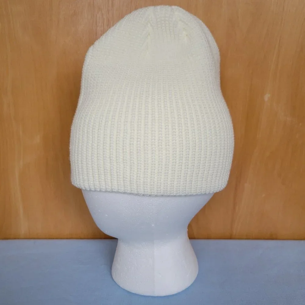 NEW Beanie Combo White Black Gray Soft Stretchy Breathable Skate Hat Three Pack - Picture 3 of 11